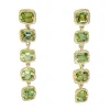 Tomfoolery One-Of-A-Kind Green Tourmaline Drop Earrings Sale