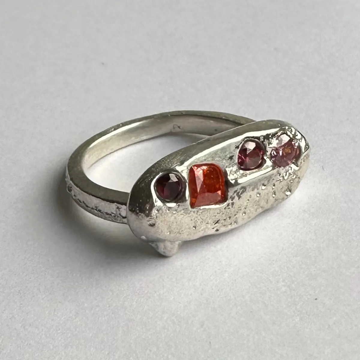 Tomfoolery One-Of-A-Kind Lex Summer Fruits Signet Ring Clearance