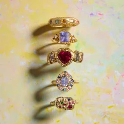 Tomfoolery One-Of-A-Kind Madagascan Sapphire Treasure Band Outlet