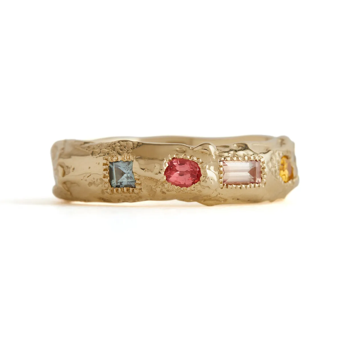 Tomfoolery One-Of-A-Kind Madagascan Sapphire Treasure Band Outlet