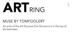 Tomfoolery One-Of-A-Kind ‘Natural Pink Diamond’ Art Ring Discount