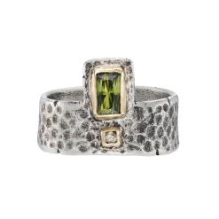 Tomfoolery One-Of-A-Kind “One of One” Green Sapphire Ring Sale