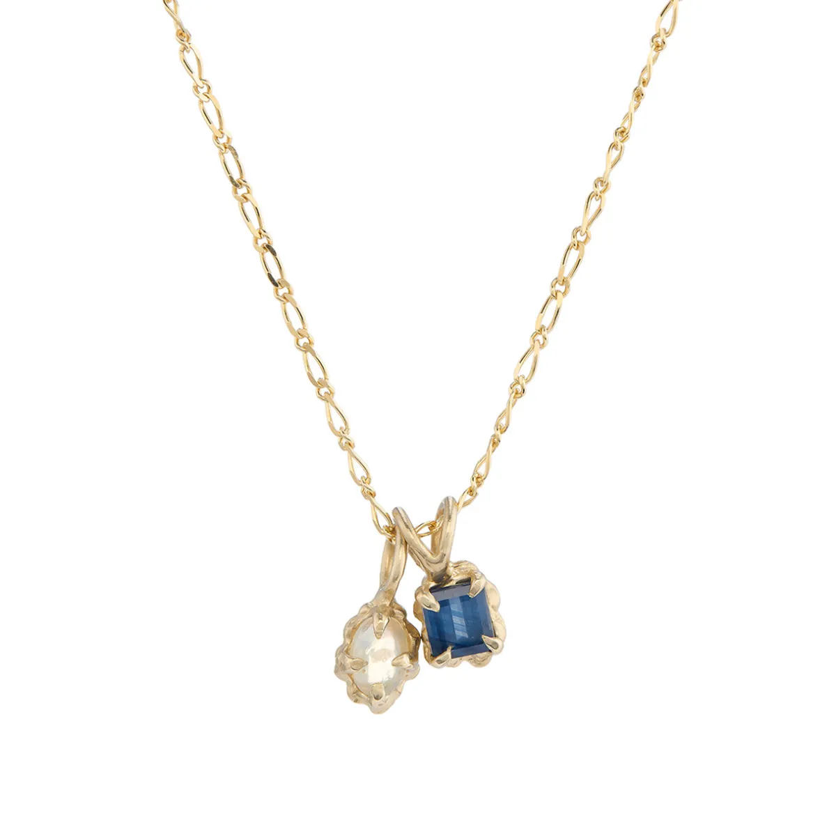 Tomfoolery One-Of-A-Kind Opal & Sapphire Necklace Clearance