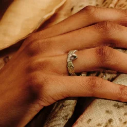 Tomfoolery One-Of-A-Kind Pebbles Pear Diamond Ring Online