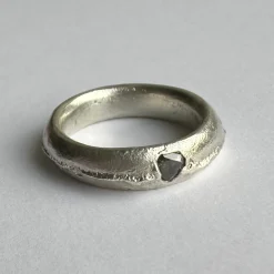 Tomfoolery One-Of-A-Kind Sandy Trillion Diamond Ring Online