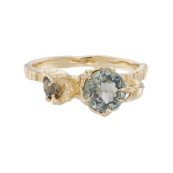 Tomfoolery One-Of-A-Kind Sea Floor Sapphire Ring Best