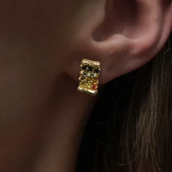 Tomfoolery One-Of-A-Kind Tabula Rasa Sapphire Studs Clearance