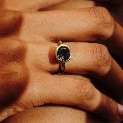 Tomfoolery One-Of-A-Kind White Gold, Grey Spinel  & Diamond Ring Best