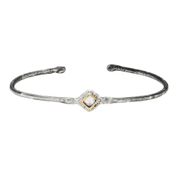 Tomfoolery One-Of-A-Kind White Sapphire Signature Bangle Outlet