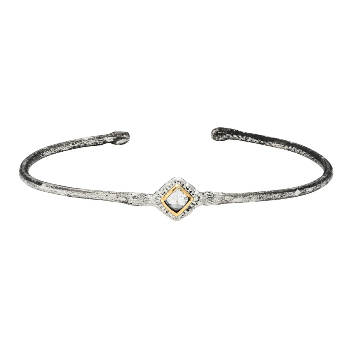 Tomfoolery One-Of-A-Kind White Sapphire Signature Bangle Outlet