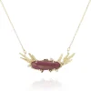 Tomfoolery One-Of-A-Kind Winged Ruby Necklace Outlet