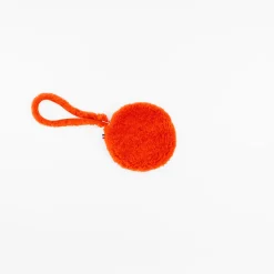 Tomfoolery Orange Merino Sheepskin Coin Purse Discount