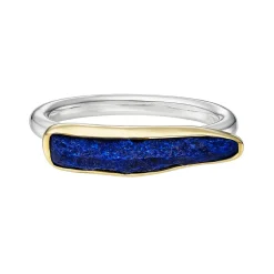 Tomfoolery Organic Lapis Bar Ring Sale