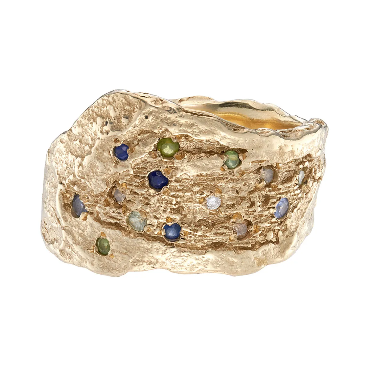 Tomfoolery Original London Plane Scatter Ring Fashion