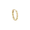 Tomfoolery Original Twist 9ct Yellow Gold Round Clicker Hoops Clearance
