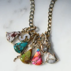 Tomfoolery Orion Dusk Pink Opal Charm Discount
