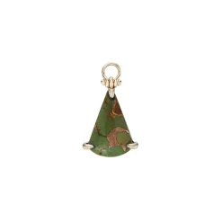 Tomfoolery Orion Verdant Green Turquoise Charm Clearance