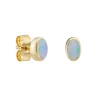 Tomfoolery Oval Opal Studs Clearance