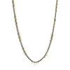 Tomfoolery Oxidised Silver & Gold Vermeil Disc Necklace Sale