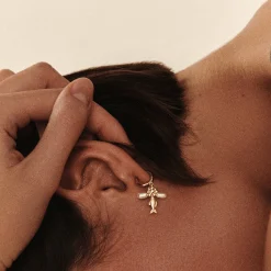 Tomfoolery Palerme Daisy Hoop Earring Fashion