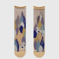 Tomfoolery Pastel Take A Breath Tulle Socks New