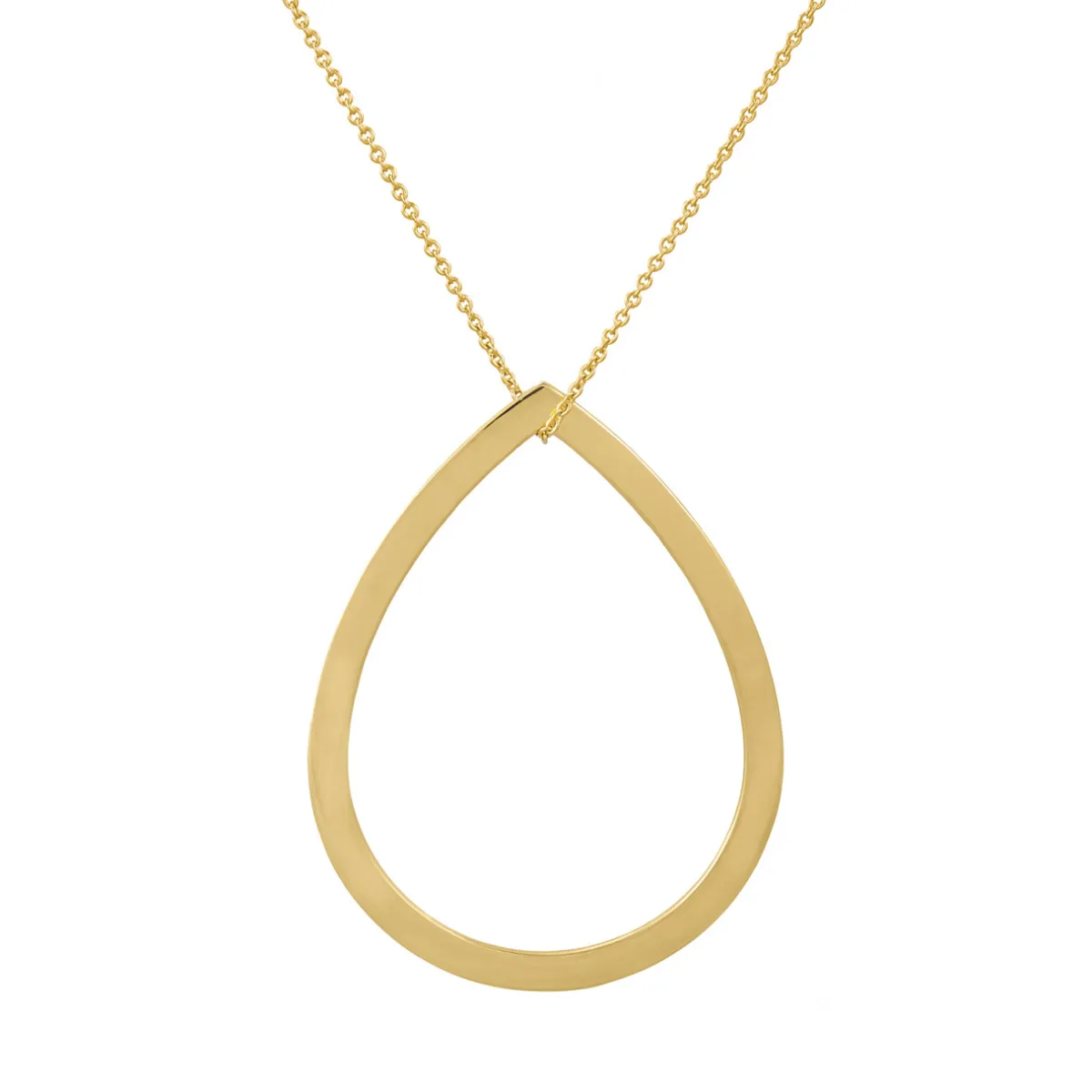 Tomfoolery Pear Long Drop Pendant New