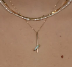 Tomfoolery Pearl Collage Necklace Hot