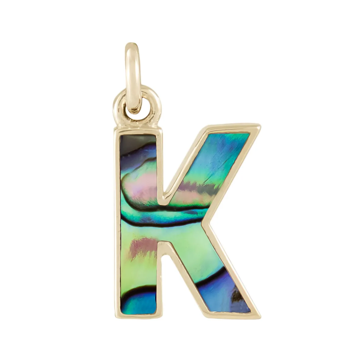 Tomfoolery Pearl Initial Plaque Pendant Outlet