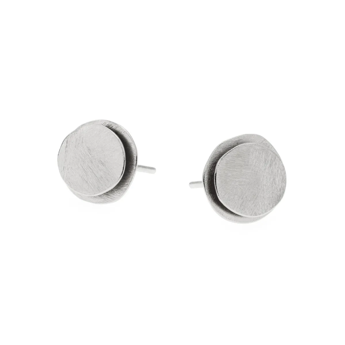 Tomfoolery Pebble Layered Textured Studs Outlet