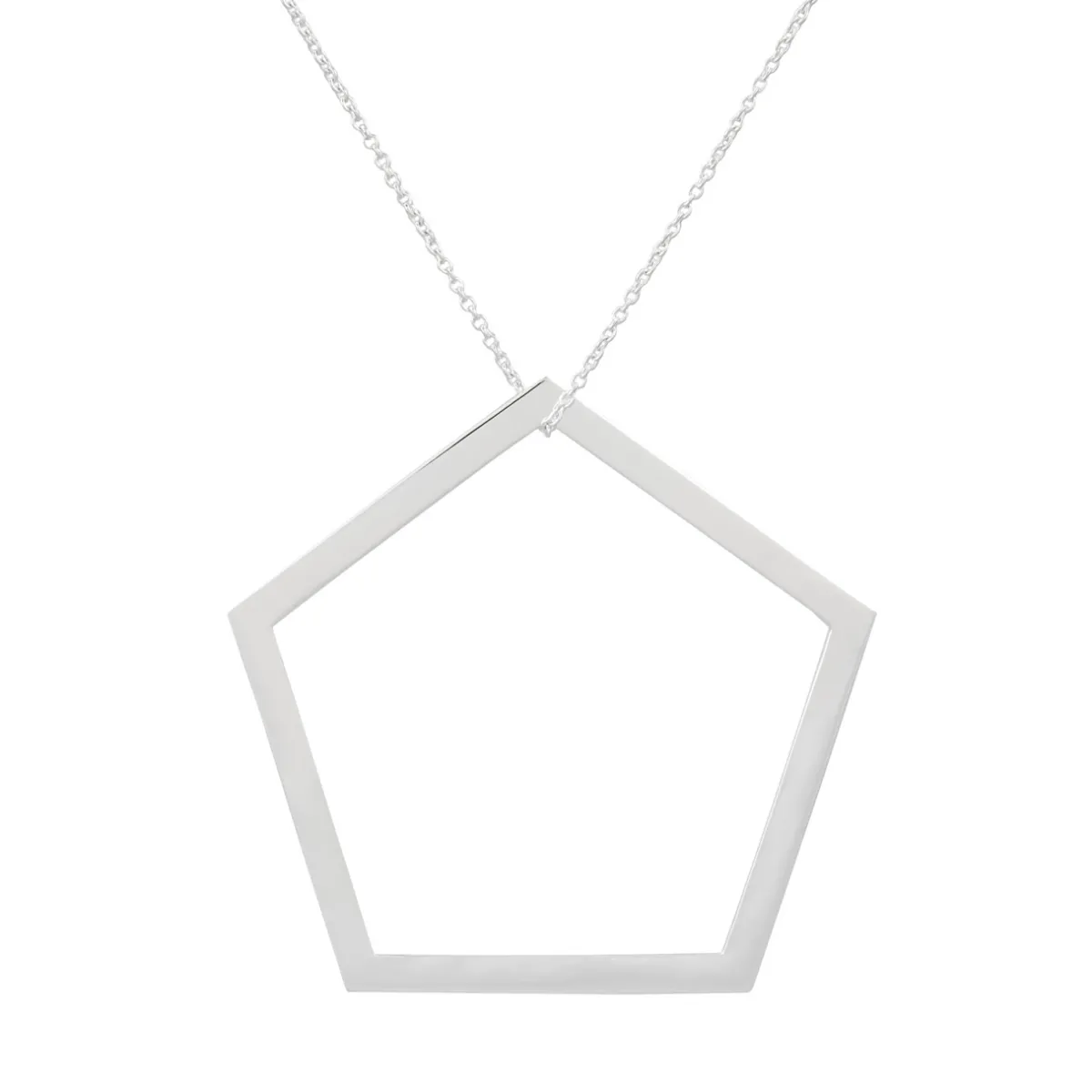 Tomfoolery Pentagon Long Drop Pendant Best