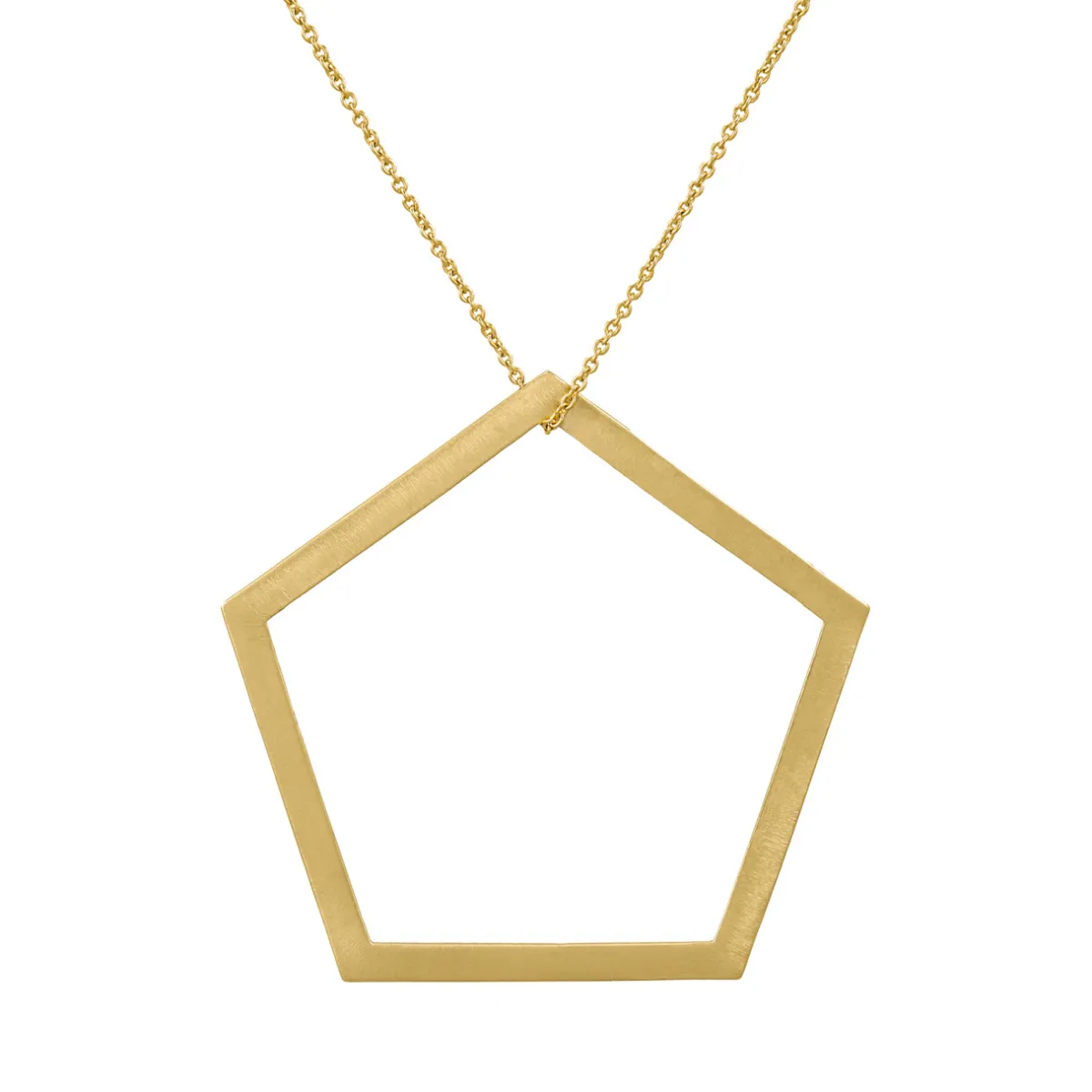 Tomfoolery Pentagon Long Drop Pendant Best