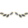 Tomfoolery Petal Sapphire Ear Crawler New
