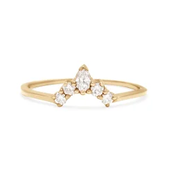 Tomfoolery Petit Marquise Tiara Band Fashion