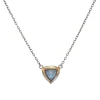 Tomfoolery Petite Tri Fold Moonstone Pendant Clearance