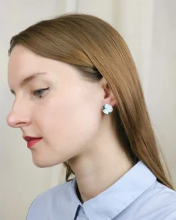 Tomfoolery Pica Earrings in Rust Discount