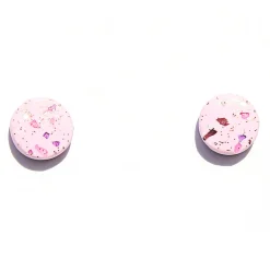Tomfoolery Pink Terrazzo Studs Outlet