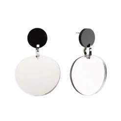 Tomfoolery Plexiglass Statement Earrings Fashion