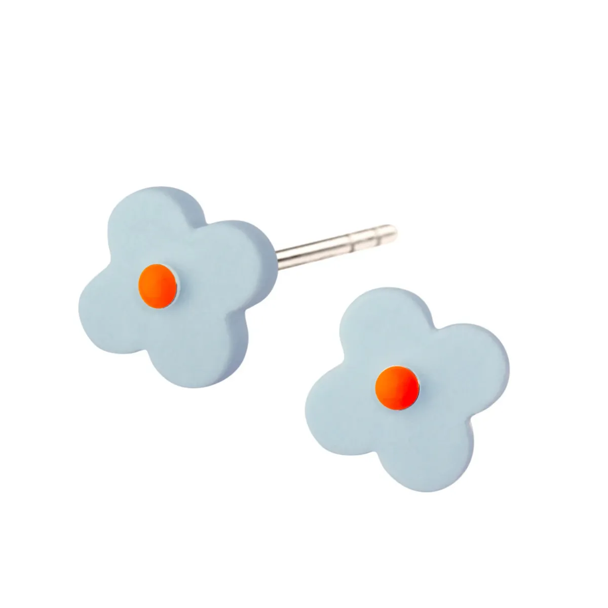 Tomfoolery Porcelain Aura Flower Studs Online