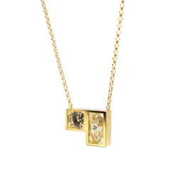 Tomfoolery Position Diamond Pendant New