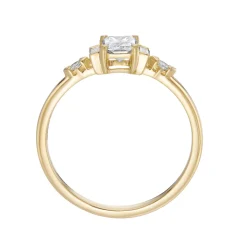 Tomfoolery Radiant Empire Five Step Diamond Ring Fashion