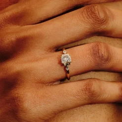 Tomfoolery Radiant Empire Five Step Diamond Ring Fashion
