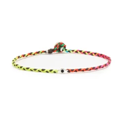 Tomfoolery Rainbow Signature Bezel Bracelet with Black Diamond Outlet