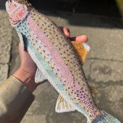 Tomfoolery Rainbow Trout Beaded Art Object Online