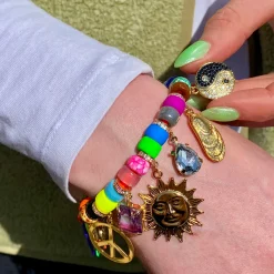 Tomfoolery Rainbow’s End Ceramic Charm Bracelet(Out of Stock) Outlet