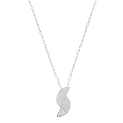 Tomfoolery Rayon Asymmetry Half Circle Pendant Hot