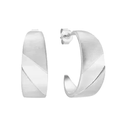 Tomfoolery Rayon Large Hoops Fashion