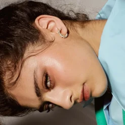 Tomfoolery Rebutia Small Silver Hoops Fashion