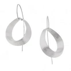 Tomfoolery Ribbon Tear Drop Earrings Discount
