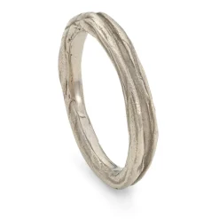 Tomfoolery Ripple Fine 18ct White Gold Ring Discount