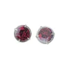 Tomfoolery Rita Gemstone Studs Ruby Outlet